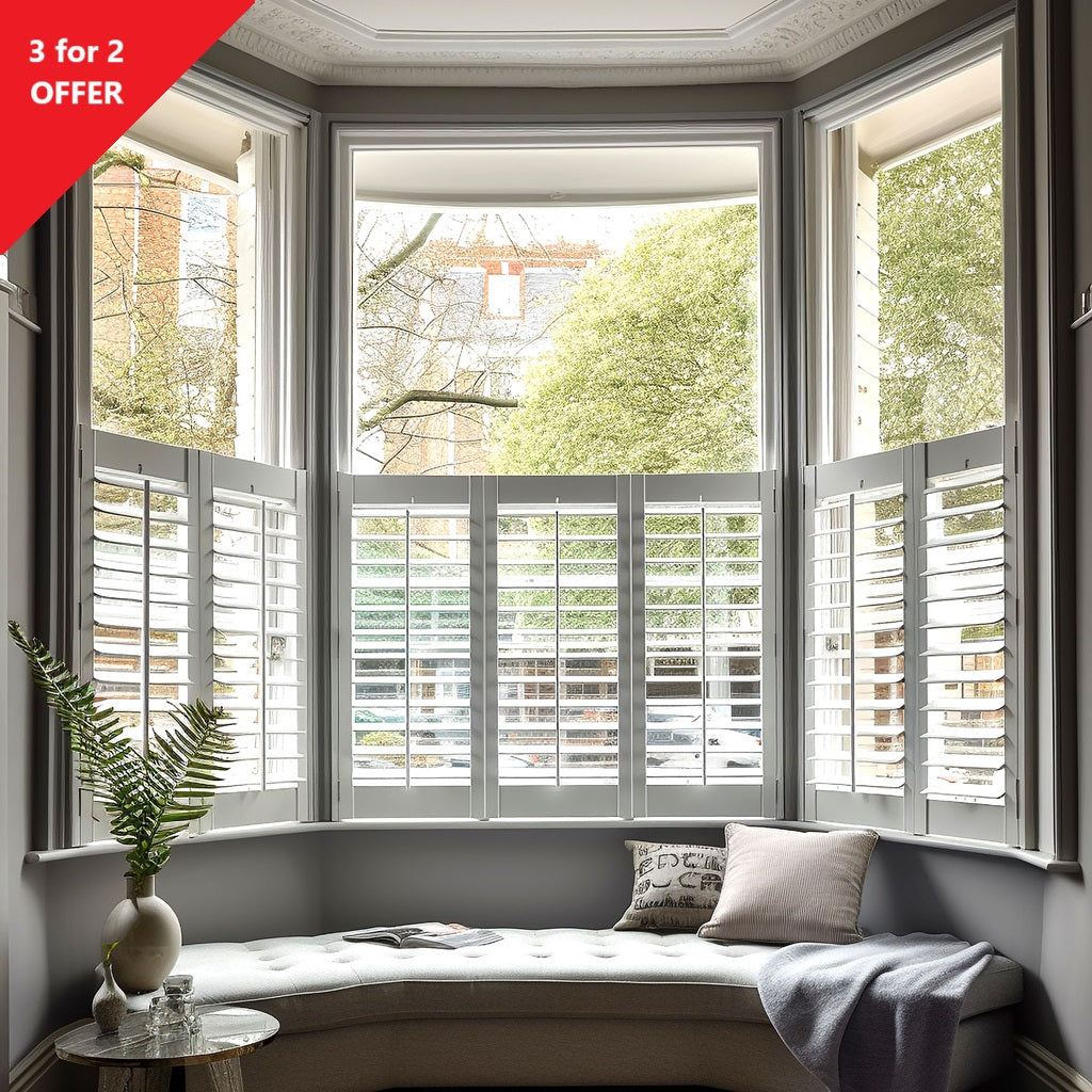 Premium Hardwood Cafe Style Shutters