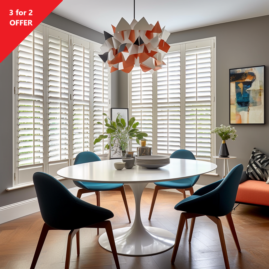 Pinewood Full Height Shutters